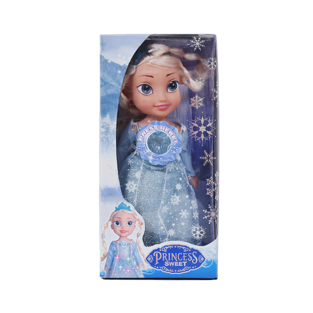 L-84-1 MUSICAL 14 INCH ELSA DOLL A.I Default Title - MamasJan Toys