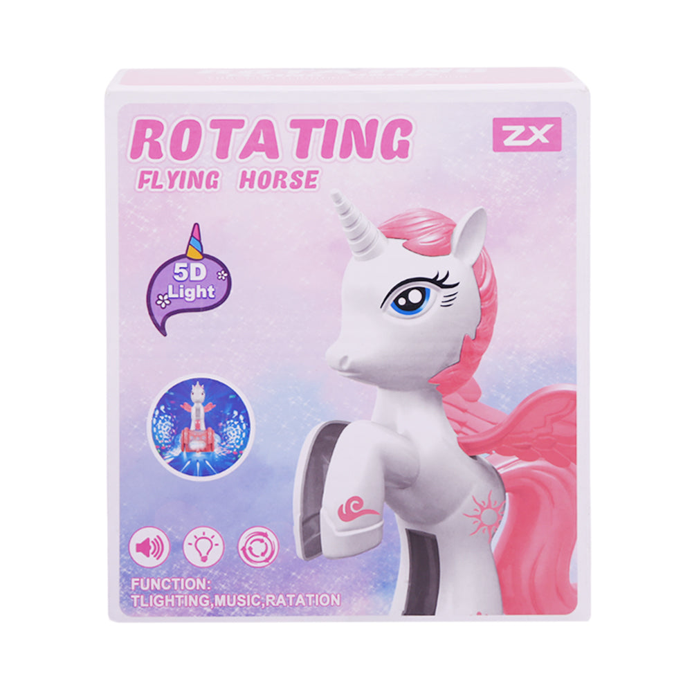 ZX378-7 MUSICAL ROTATING PONY HORSE A.I Default Title - MamasJan Toys