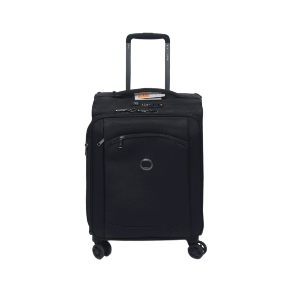 DELSEY TROLLEY CASE MONT BLACK 20INCH Default Title - MamasJan Luggage