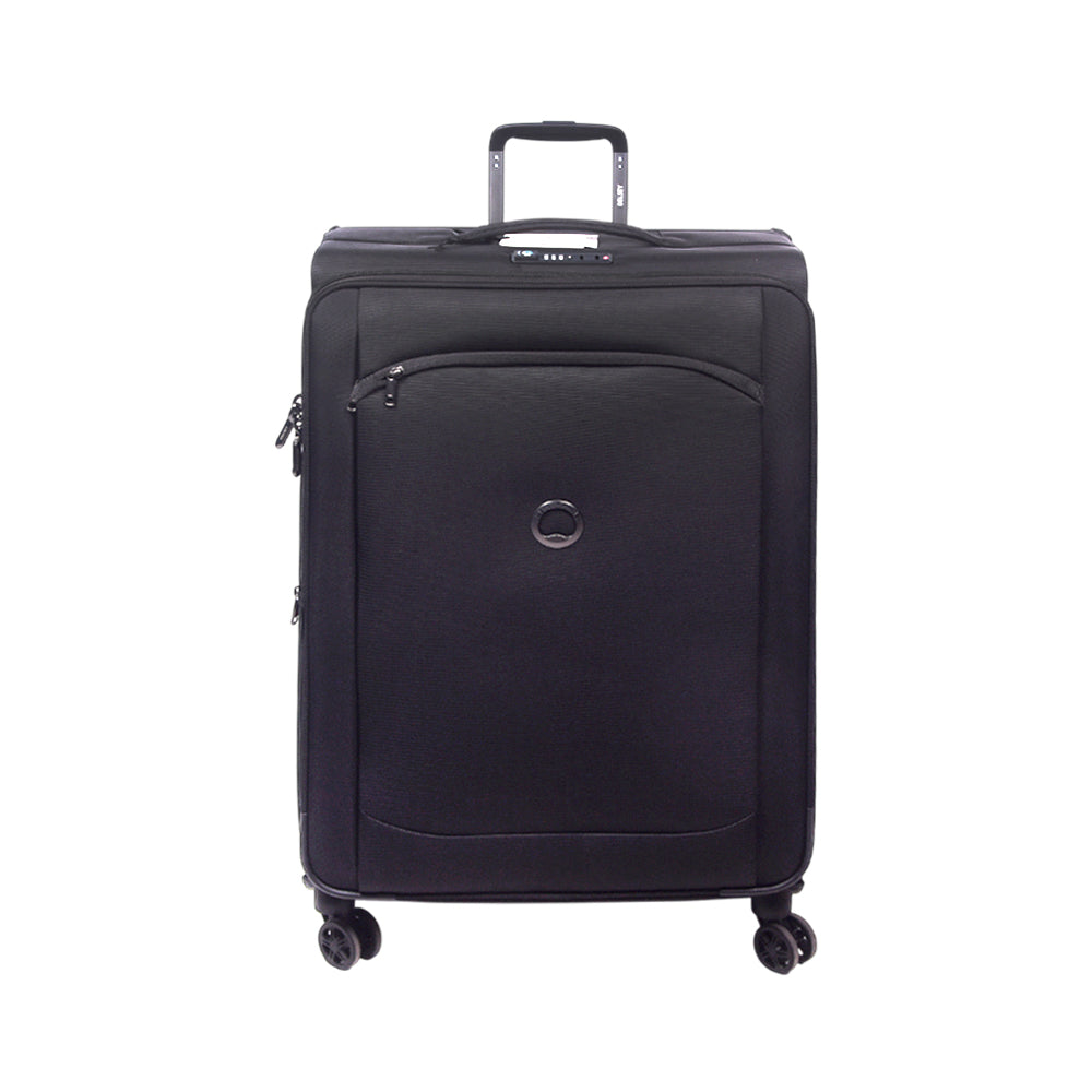 DELSEY TROLLEY CASE MONT BLACK 28INCH Default Title - MamasJan Luggage