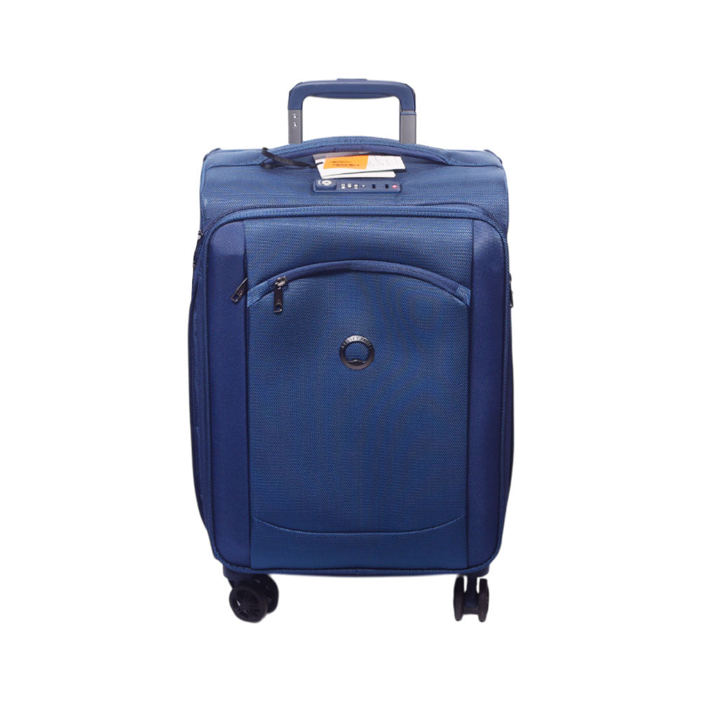 DELSEY TROLLEY CASE MONT BLUE 20INCH Default Title - MamasJan Luggage