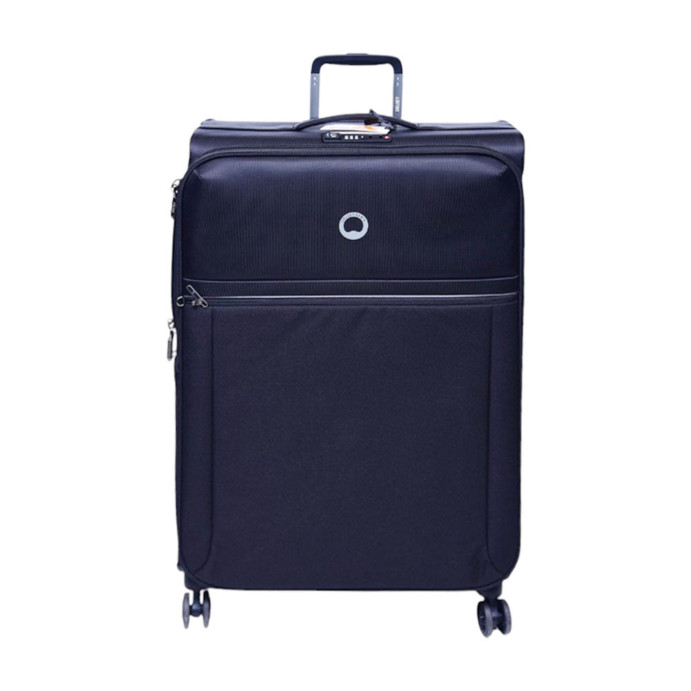 DELSEY TROLLEY CASE BROC BLACK 28INCH Default Title - MamasJan Luggage