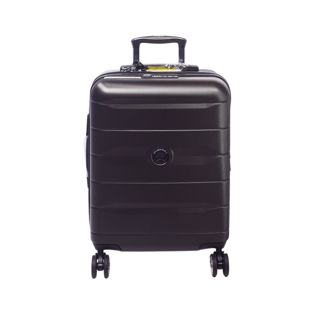 DELSEY TROLLEY CASE COMETE BLACK 20INCH Default Title - MamasJan Luggage