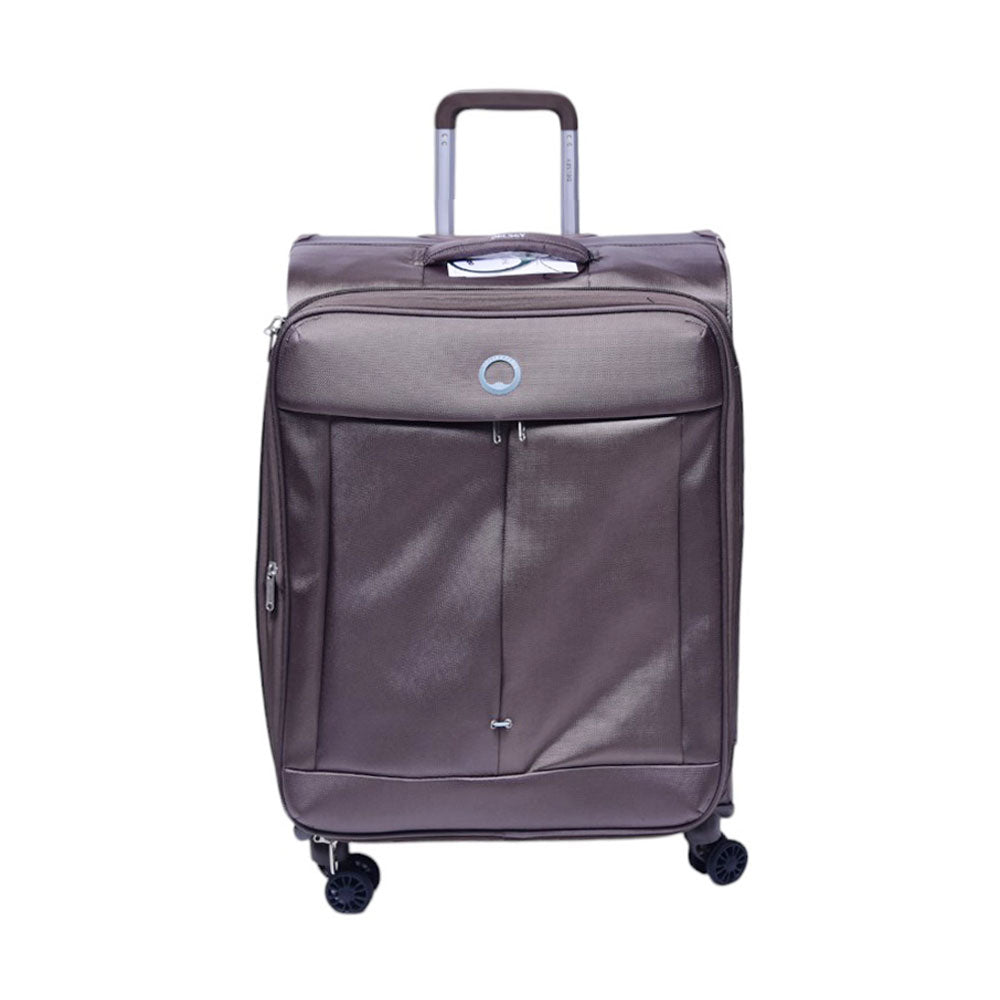 DELSEY TROLLEY CASE FLIGHT LIGHT CHESTNUT 24INCH Default Title - MamasJan Luggage