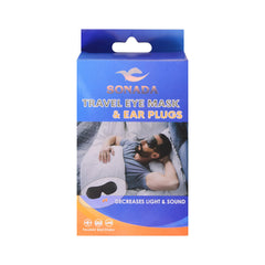 SONADA EYE MASK & EAR PLUGS BT99481 Default Title - MamasJan Luggage