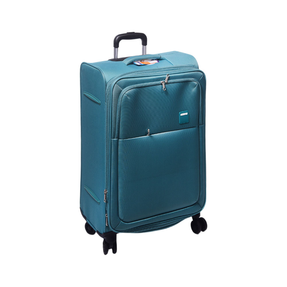 AMERICAN TOURISTER TROLLEY CASE SEVILLE GREEN 28 INCH Default Title - MamasJan Luggage