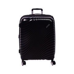 AMERICAN TOURISTER TROLLEY CASE JETGLAM PLUS BLACK 24INCH Default Title - MamasJan Luggage
