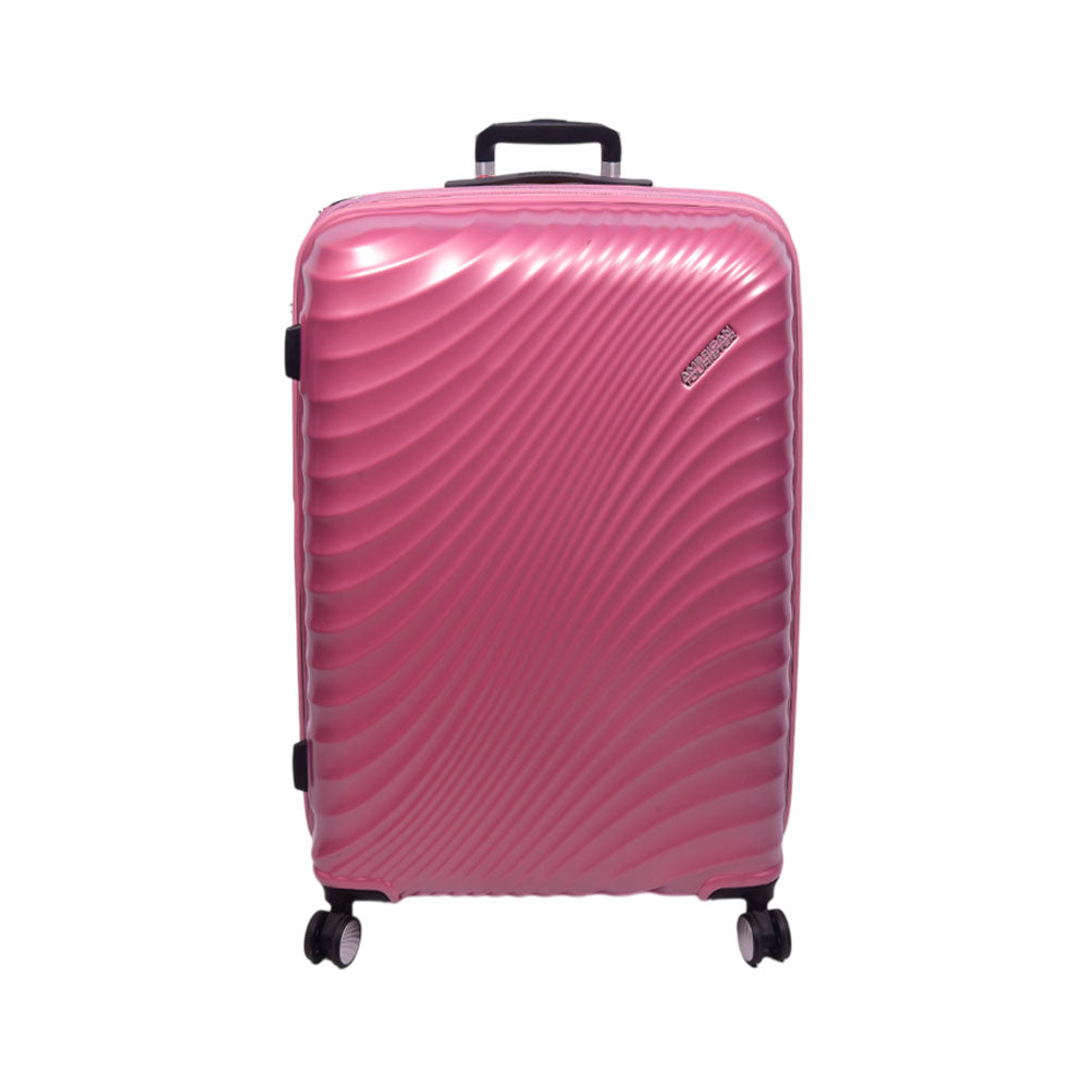 AMERICAN TOURISTER TROLLEY CASE JETGLAM PLUS PINK 28INCH Default Title - MamasJan Luggage
