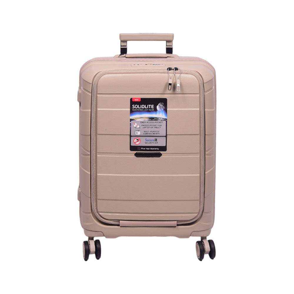 IT TROLLEY CASE MOMENTOUS FEATHER GREY 20INCH Default Title - MamasJan Luggage