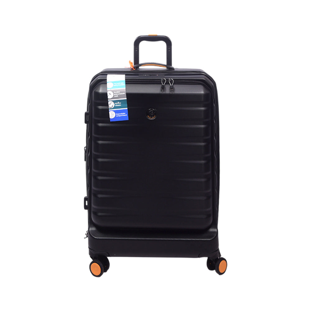 GOBY LONDON TROLLEY CASE TITAN 25INCH BLACK Default Title - MamasJan Luggage