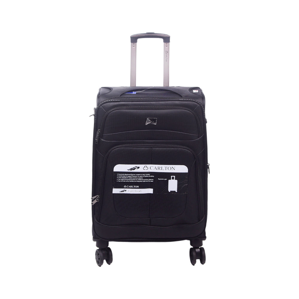 CARLTON TROLLEY CASE 24INCH BLACK Default Title - MamasJan Luggage