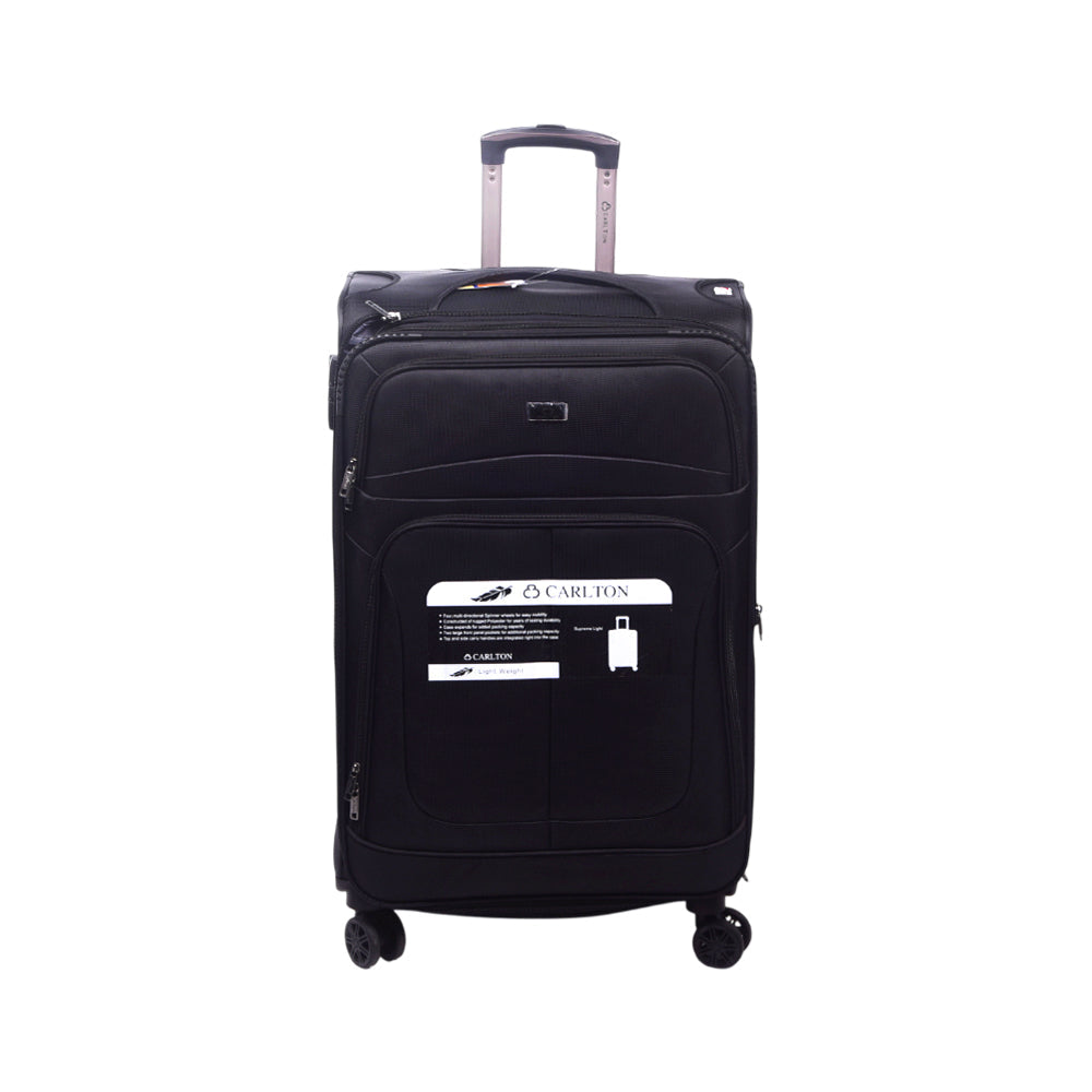 CARLTON TROLLEY CASE 28INCH BLACK Default Title - MamasJan Luggage