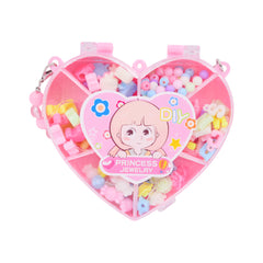7813-1 DIY BEADS SET HEART A.I Default Title - MamasJan Toys