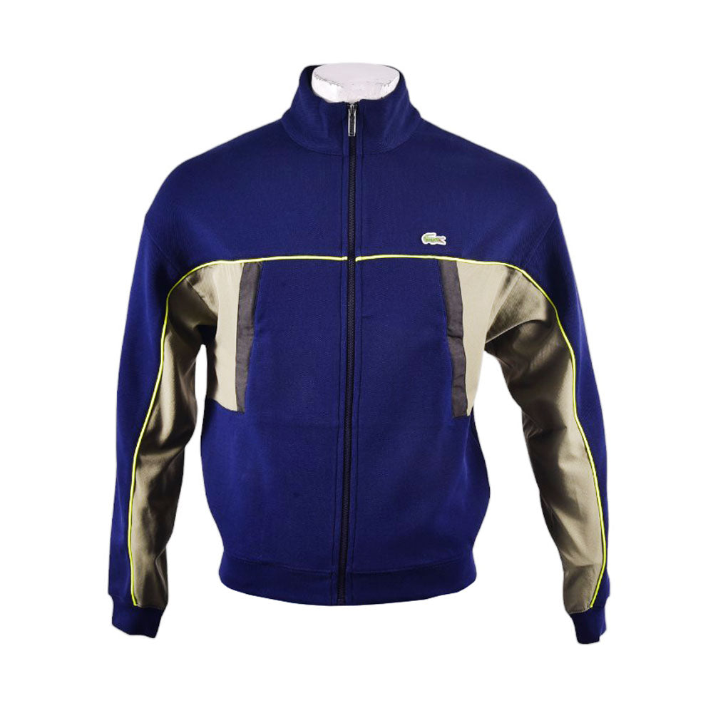 LAC MEN L/S ZIPPER SH2808-IBG NVY L (IRW) XL - MamasJan mens wear