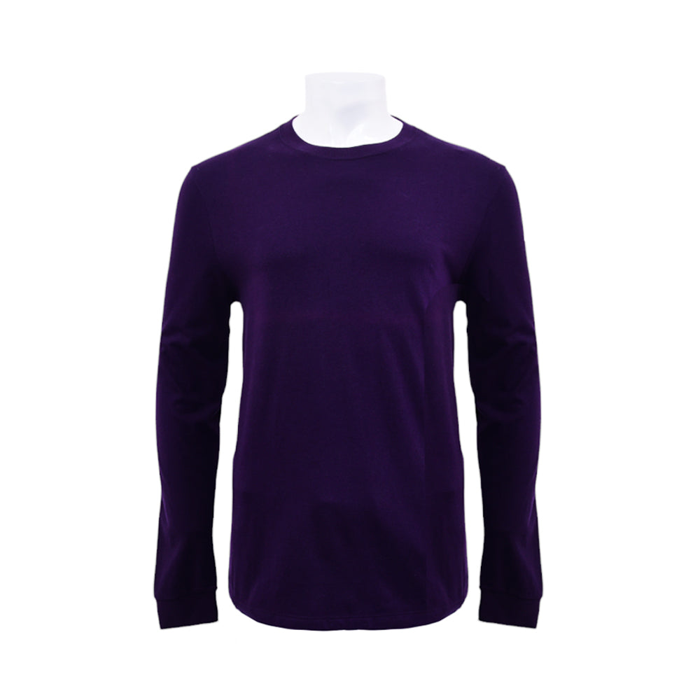 GAP MEN L/S R.NECK SHIRT 526121-091 PRPL L (IR) L - MamasJan mens wear