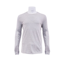 GAP MEN L/S R.NECK SHIRT 526121-061 GRY L (IR) L - MamasJan mens wear