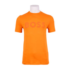 HB MEN S/S R.NECK SHIRT 50481923-890 ORNG L (IRS) XL - MamasJan mens wear