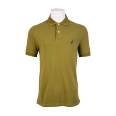 NAUTICA MEN S/S POLO SHIRT KR8100 OLV L (IRS) XL - MamasJan mens wear