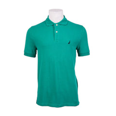NAUTICA MEN S/S POLO SHIRT KR8100 GRN XL (IRS) XL - MamasJan mens wear