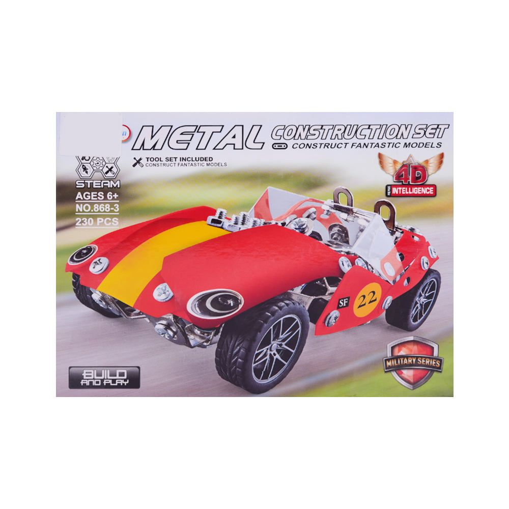 868-3B METAL BLOCK CAR 230PCS A.I Default Title - MamasJan Toys
