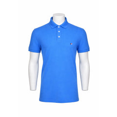 TH MEN S/S POLO SHIRT 78JA598 BLU L IRS S - MamasJan mens wear