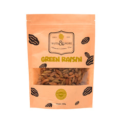 NUTS & MORE GREEN RAISON 200GM Default Title - MamasJan GroceryFoods