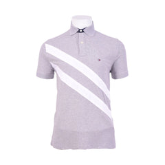 TH MEN S/S POLO SHIRT 78JB762-030 GRY L (IR) M - MamasJan mens wear