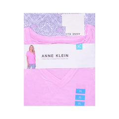 AK WOMEN NIGHT SUIT 328826 GRY/PNK L (IR) M - MamasJan mens wear