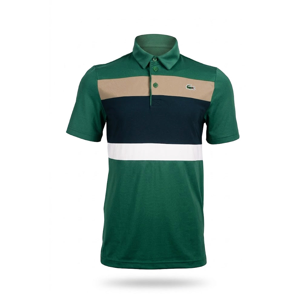 LAC MEN S/S POLO SHIRT DH8954-8IR GRN/OLV S (IRS) Default Title - MamasJan mens wear