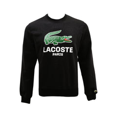 LAC MEN L/S TERRY SWEAT SHIRT SH5636-031 BLK S (IRW) Default Title - MamasJan mens wear