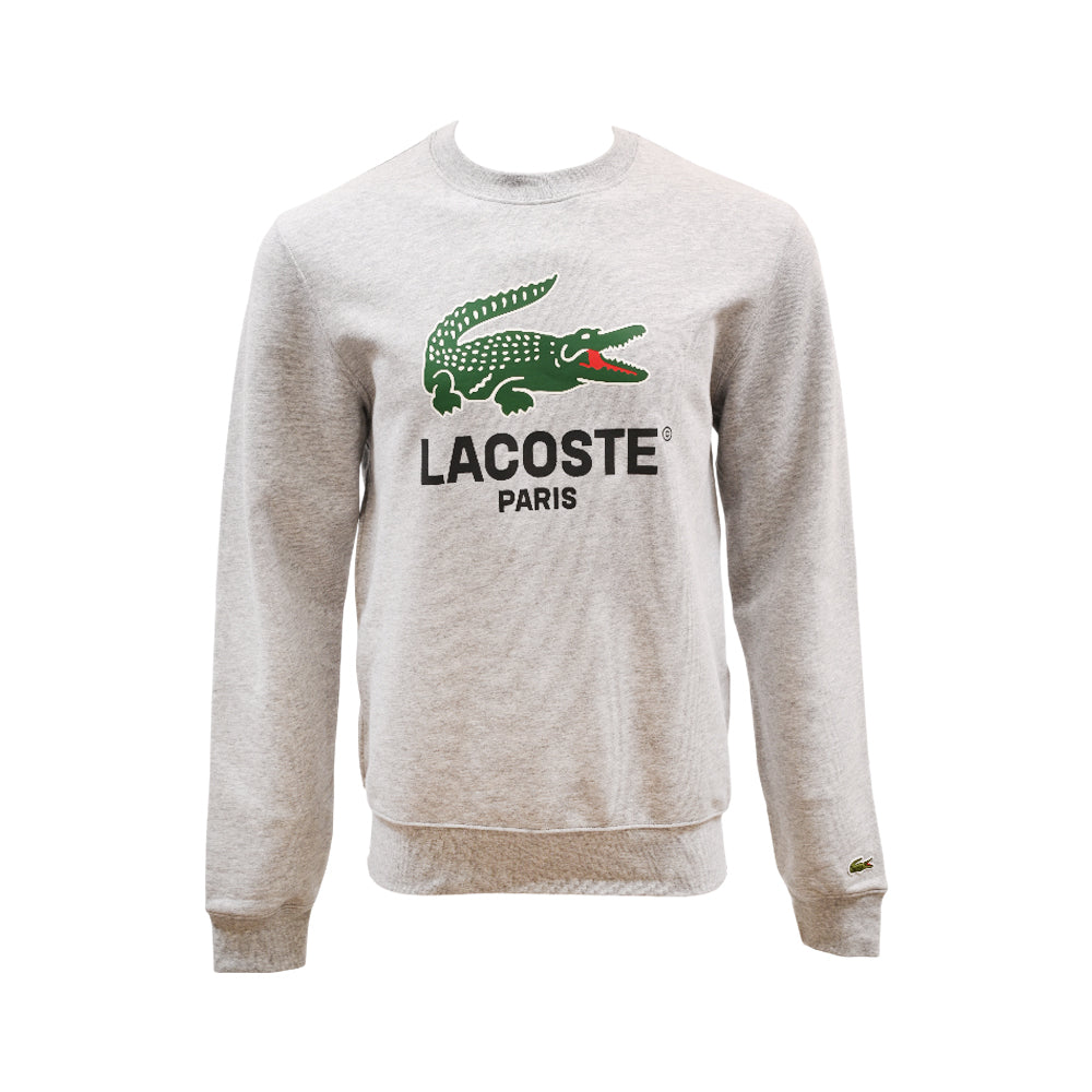 LAC MEN L/S TERRY SWEAT SHIRT SH5636-CCA GRY S (IRW) Default Title - MamasJan mens wear