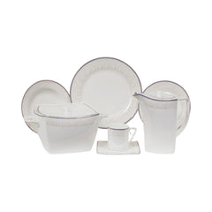 DINNER SET 61PC BONE CHINA HP006 KC Default Title - MamasJan Crockery