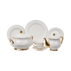 DINNER SET 65PC MORE & MORE DS23A159 AW Default Title - MamasJan Crockery