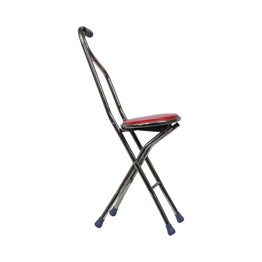 WALKING STICK WITH CHAIR IR 15506-3 Default Title - MamasJan Crockery