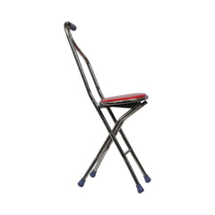 WALKING STICK WITH CHAIR IR 15506-3 Default Title - MamasJan Crockery