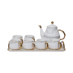 COFFEE SET 9PC CERAMIC DFY-TS003 AE Default Title - MamasJan Crockery