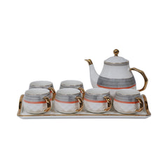 COFFEE SET 9PC CERAMIC DFY-TS005 AE Default Title - MamasJan Crockery