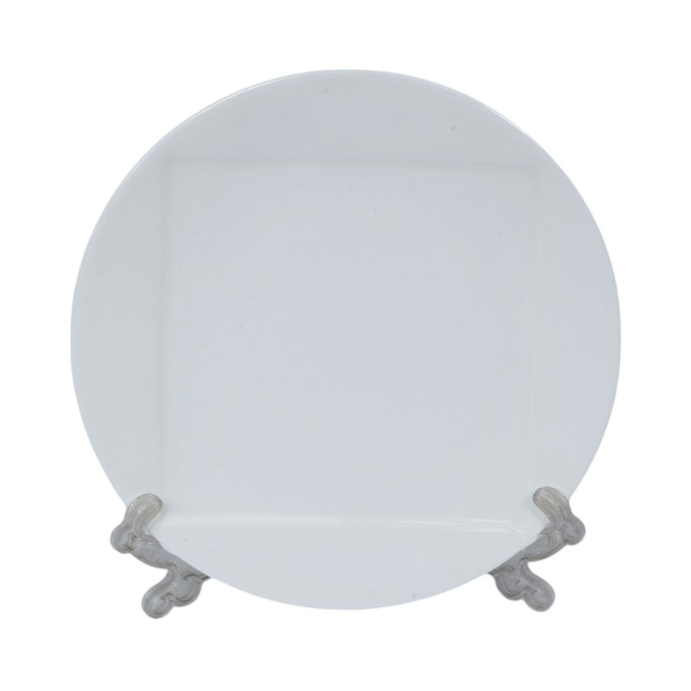 DISH WHITE PORCELAIN 8 INCH IR Default Title - MamasJan Crockery