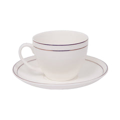 CUP & SAUCER BONE CHINA GGK-SH146 MT (Pack of 6) Default Title - MamasJan Crockery