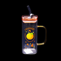 MUG WITH STRAW IR 4345-10/D42-46 Default Title - MamasJan Crockery