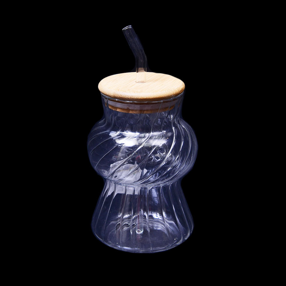 MUG WITH STRAW IR D66-68 Default Title - MamasJan Crockery