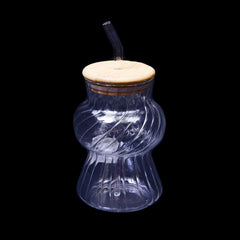 MUG WITH STRAW IR D66-68 Default Title - MamasJan Crockery