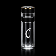 BOTTLE GLASS DOUBLE WALL IR H21-22 Default Title - MamasJan Crockery