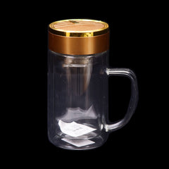 MUG GLASS INSULATED DOUBLE WALL IR H16-20 Default Title - MamasJan Crockery