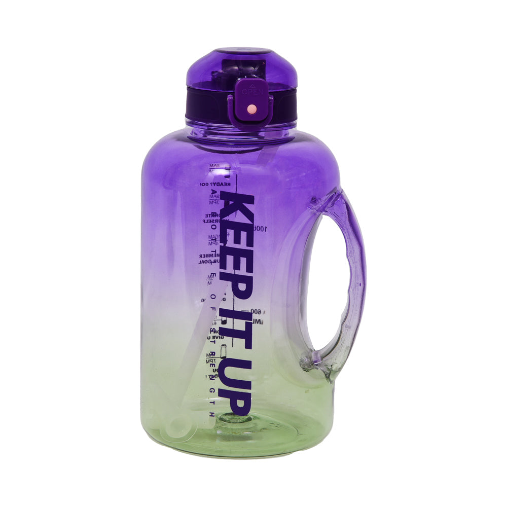 WATER BOTTLE ACRYLIC IR 1200 ML B2426/Z242-246 Default Title - MamasJan Crockery