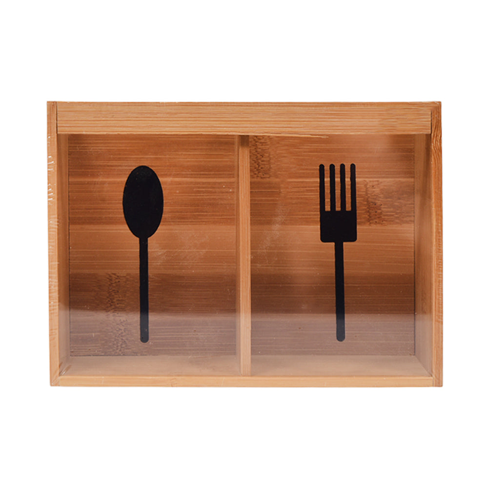 SPOON HOLDER WOODEN IR 981-29 Default Title - MamasJan Crockery