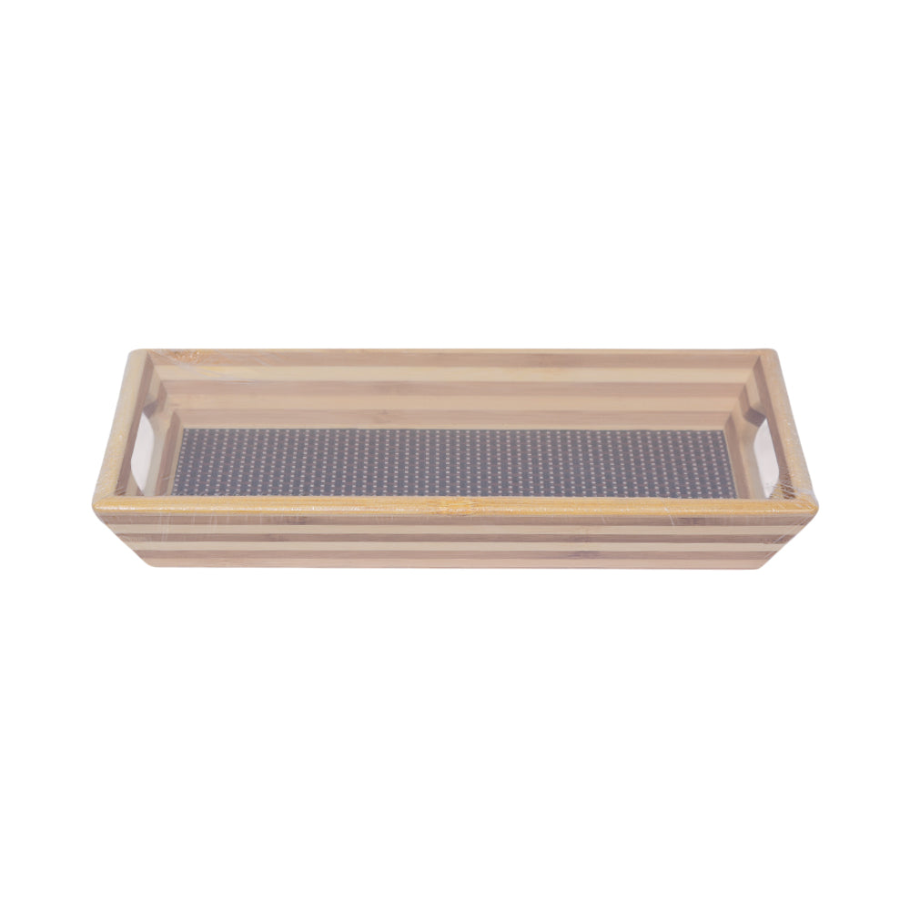 TRAY WOODEN IR 981-42 Default Title - MamasJan Crockery