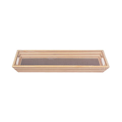 TRAY WOODEN IR 981-44 Default Title - MamasJan Crockery