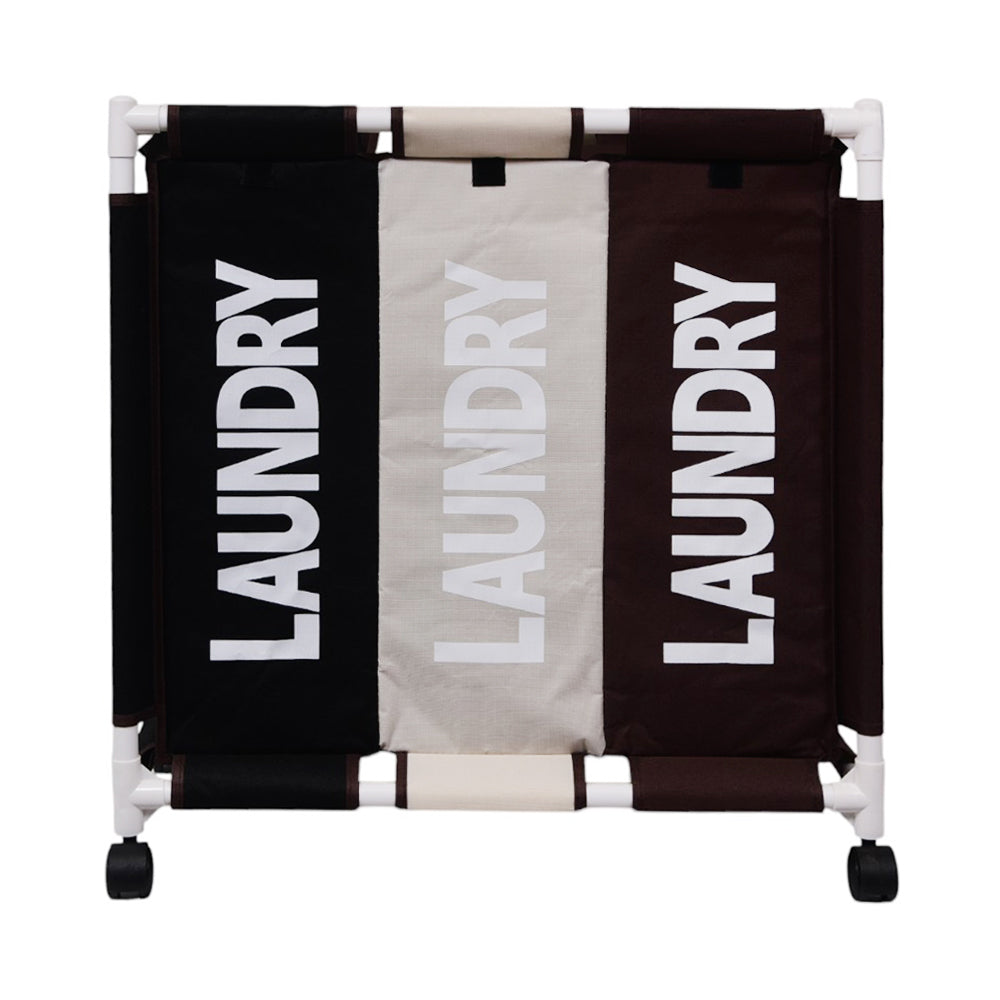 LAUNDARY BASKET FOLDING IR 758-4 Default Title - MamasJan Crockery