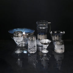 PARTY SET 28PC PSB HAND CUT SILVER CH-HSA2231 Default Title - MamasJan Crockery